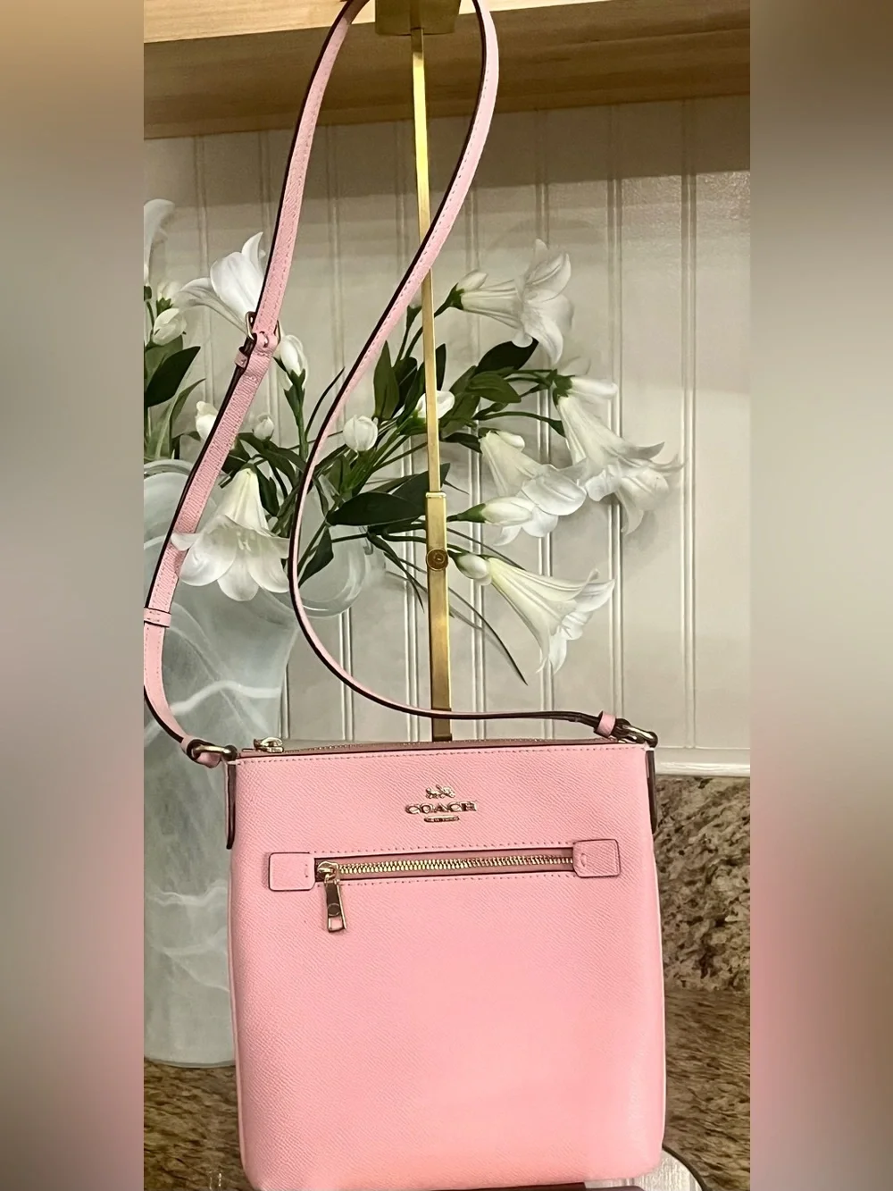 EUC COACH mini Rowan file bag style CE871